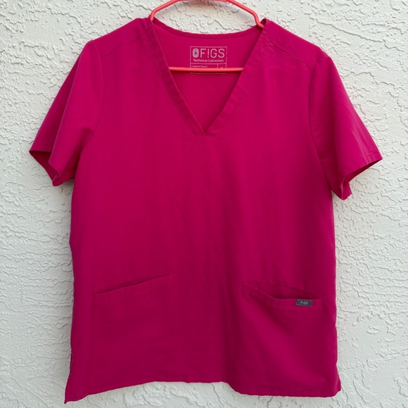 Scrub top plus free matching jogger (M/T) with small stain - Picture 1 of 3